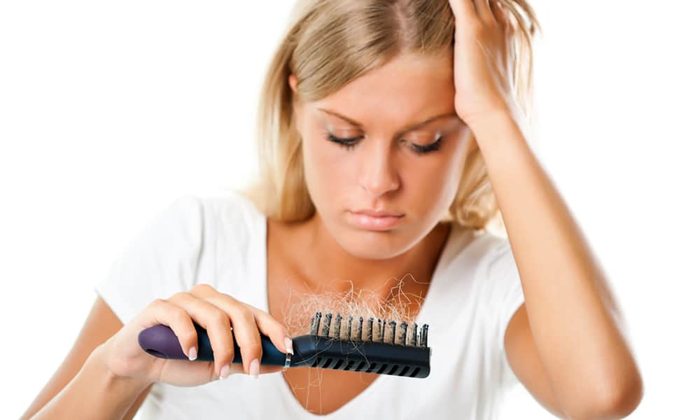 hair loss woman image